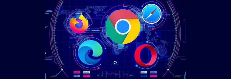 Image of web browsers